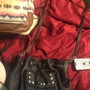Black crossbody bag